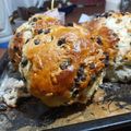 El cooksnap de Nidia Curbelo cuando hizo Pan dulce navideño de un solo huevo y aceite... ¡riquísimo!.