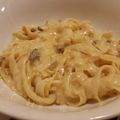 RachelSafadi's cooksnap of when they made pasta carbonara with chicken.