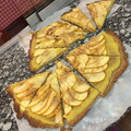 El cooksnap de Claudia cuando hizo Tarta de manzana crujiente realfood (integral y sin azúcar).