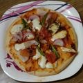 Chunni का कुकस्नैप जब उन्होंने होम मेड पिज़्ज़ा(home made pizza recipe in hindi) बनाया था।
