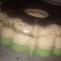 Cooksnap dari Ayu untuk resep Brownies Lapis Puding Busa Hijau Lumut