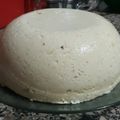 El cooksnap de Lau Flor Fernandez cuando hizo Queso de garbanzo.