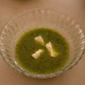 El cooksnap de Ana Angel cuando hizo Sopa de calabacita con cilantro.