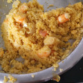 El cooksnap de NOELIA Ratia Noguera cuando hizo Cuscús encebollado con gambas, mejillones y huevo.