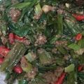Cooksnap dari Aini Qurrotullain untuk resep 110. Tumis Genjer Oncom