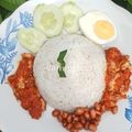 Cooksnap VannyLiem semasa beliau membuat 👩‍🍳Nasi Lemak Beras Merah🩷.