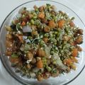 Hiral Savaniya's cooksnap of when they made સ્પ્રાઉટ વેજ સલાડ(Sprout Veg Salad Recipe In Gujarati).