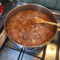 El cooksnap de Jaime cuando hizo Riñones de cerdo al ajillo.