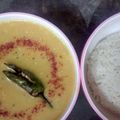 Meena का कुकस्नैप जब उन्होंने कढ़ी तडका (Kadi Tadka recipe in hindi) बनाया था।