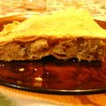 El cooksnap de Evelyn Morales cuando hizo Tarta Marroquí de pollo.