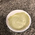 El cooksnap de Natalia Massoglia cuando hizo Mayonesa de garbanzo.