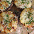 El cooksnap de Cuqui Bastida cuando hizo Champiñones rellenos de jamón y queso.