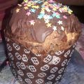 El cooksnap de Laura cuando hizo Pan dulce relleno con helado.
