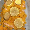 El cooksnap de Carmen Esteban cuando hizo Merluza con brócoli y zanahoria en papillote.