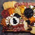 Juhász Tímea Cooksnap-ja, amikor elkészítette a(z) Szilveszteri sajttálam receptet.