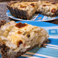 El cooksnap de Cintia Alcalde cuando hizo Tarta de cebolla y queso con masa de lentejas🤓.