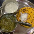 Lavika Gupta का कुकस्नैप जब उन्होंने सरसों का साग मक्के की रोटी(Sarso ka sag makke di roti recipe in Hindi) बनाया था।