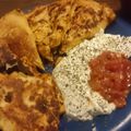 hesham ezz's cooksnap of when they made Chicken Quesadillas.