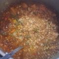 El cooksnap de Lucía cuando hizo Mis lentejas.