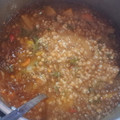 El cooksnap de Lucía cuando hizo Mis lentejas.