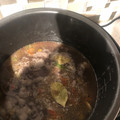 El cooksnap de Arnaldo Valdes cuando hizo Potaje de frijoles negros.
