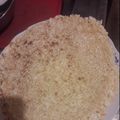 El cooksnap de Ana Maria Diaz cuando hizo Mbeju mestizo.