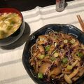 Moto Schwitalla's cooksnap of when they made Soba-Nudelsuppe mit Pilzen (Kinoko soba きのこ蕎麦).