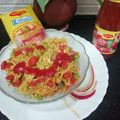 Aruna Thapar's cooksnap of when they made Masala maggi.