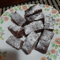El cooksnap de Esther Soto cuando hizo Brownies en microondas.