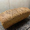 El cooksnap de Paula cuando hizo Pan Integral con semillas.