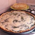 El cooksnap de Dany Leiber cuando hizo Tarta de espinaca en la Flip con masa de tarta 9 - 6 - 9.