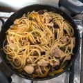 El cooksnap de Soledad Munive cuando hizo Pollo saltado.