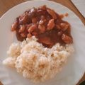 El cooksnap de Estela Garcia Perez cuando hizo Pollo con almendras.