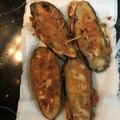 El cooksnap de Guillermo N cuando hizo San Jacobos de berenjena.
