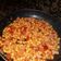 El cooksnap de Ruth Lopez Perera cuando hizo Garbanzos con curry y salchichas frankfurt.