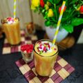 Mamta Bhandakkar's cooksnap of when they made मँगो लस्सी विथ आईसक्रीम (mango lassi with ice-cream recipe in marathi).