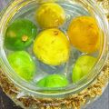 Devin's cooksnap of when they made Alkaline Water | From CITRUS peels.