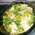 Garima jaiswal's cooksnap of when they made Panner bhurji.