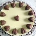 El cooksnap de Camen Rocio cuando hizo Tarta tres chocolates con gelatina.