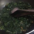 Cooksnap dari Naski Purnamasari untuk resep Tumis Daun Singkong Pedas