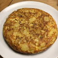 El cooksnap de Santiago Fernandez cuando hizo Tortilla de papas rellena con queso y jamón.