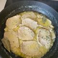 El cooksnap de Ana Pernas cuando hizo Filetes de lomo en salsa blanca.