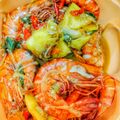 Cooksnap dari ade agustiani untuk resep Udang asam manis pedas saos nanas seger