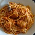 El cooksnap de Hilda Lucero Garcia Segura cuando hizo Espaguetis con albóndigas.