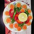 Levi lyer का कुकस्नैप जब उन्होंने सलाद (salad recipe in Hindi) बनाया था।