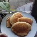 Nina's cooksnap of when they made Fluffy pancakes.