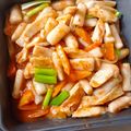 Cooksnap dari Dua Ra untuk resep Hot Tteokbokki / kue beras korea bon cabe