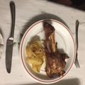 El cooksnap de Juan Fernandez cuando hizo Pierna de cordero al horno.