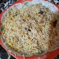 Farzana Memon 's cooksnap of when they made Chany ki pulao.