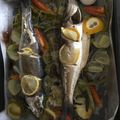 El cooksnap de mireia cuando hizo Lubina al horno.